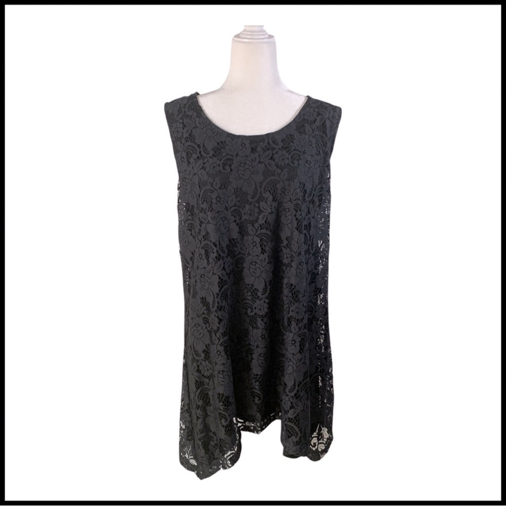 NWT Soma Lace Black Dress, XL